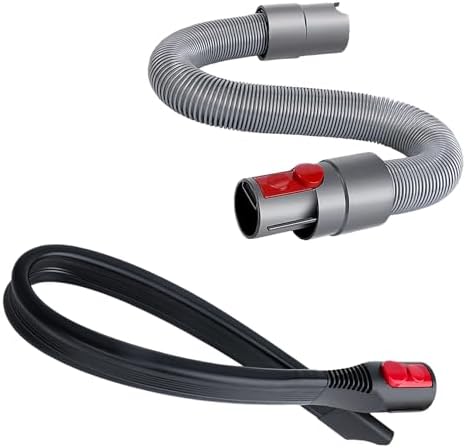 23'' Flexible Crevice Tool & Extension Hose Attachments for Dyson GEN5 G5 V15 V11 V10 V8 V7 Cordless Vacuum, Perfect Cleaning Replacement Accessories Bundle for Dryer Vent, Car Detailing, Corners,Gaps