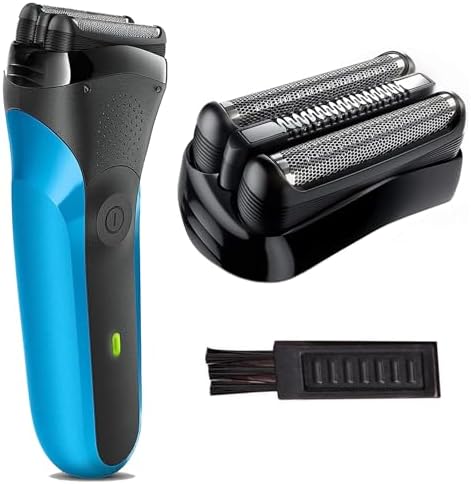 21B Series 3 Replacement Head for Braun Electric Shaver, S3 Wet and Dry Replacement Head Compatible with Braun Series 3 Foil and Cutter 300s, 310s, 3010BT (1 Count)