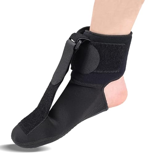 Plantar Fasciitis Night Splint, Plantar Fasciitis Socks for the Relief of Plantar Fasciitis, Achilles Tendon Spurs and Plantar Pain, Soft and Comfortable Brace, Suitable for Women and Men (Medium)