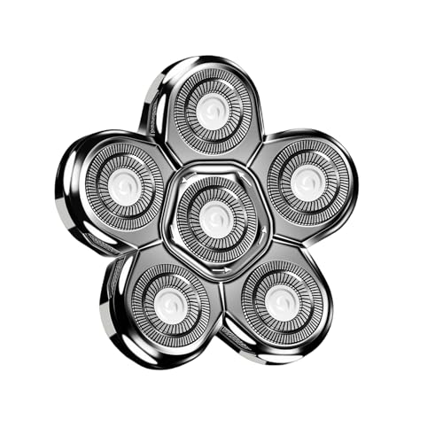 6D Blade Head Shaver Replacement for AW Shaver - White, Compatible With Aidallswellup G-672 (Not for Model AW-PRO001)