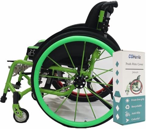 Wheelchair Cover, 24 inches, Wheelchair Accessories (Green)