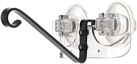Roamwild Window Mounted Bird Feeder Bracket with Super Strong New Dual Suction Cups Outdoor