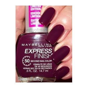 Maybelline Express Finish Nail Polish Berry Fancy