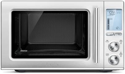 Breville BMO850BSS1BUC1 Smooth Wave Countertop Microwave Oven, Brushed Stainless Steel