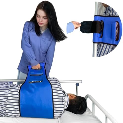 Transfer Sling, Lift Assist Gait Belts for Seniors, Transfer Belt for Elderly and Disabled, Bed Assist Mobility Belt for Patient Care
