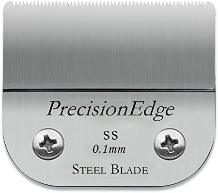 Professional Detachable Replacement Ceramic Blades set,compatible with oster Classic 76/Star-Teq/Power-Teq andi A*dis AGC,BDC,BGC,MBG Series Clippers (1/150"-0.1mm)