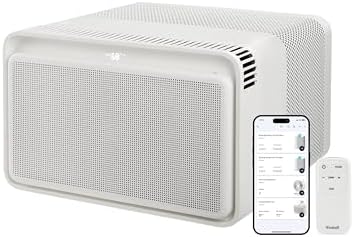 Windmill Window Air Conditioner - Quiet & Smart, Easy Install, Voice-Enabled, Remote & App Control AC Unit - 6,000 BTU