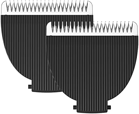 MANSPOT Black Replaceable Blade (2Pcs) Men’s Manscape Trimmer, Ceramic Blade Ball Trimmer/Shaver for Men Replacement Head