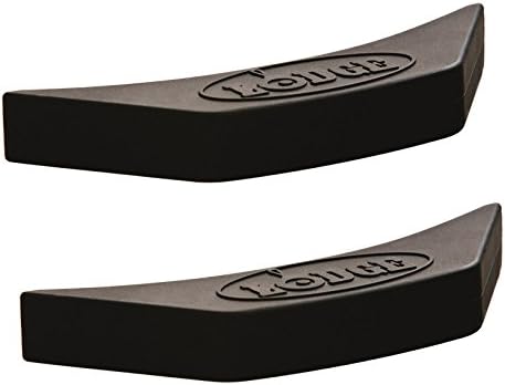Lodge ASAHH41 Silicone Assist Handle Holder, Black (2-Pack)