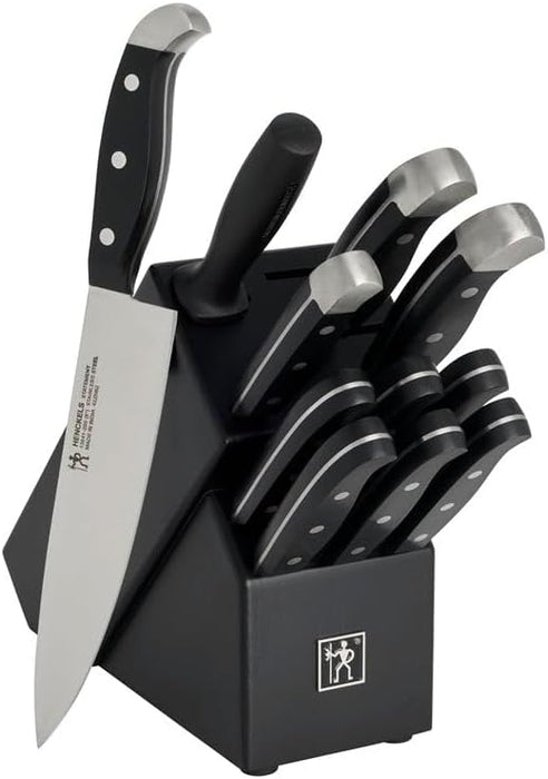 Henckels Statement 12-pc Knife Block Set - Black