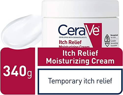 CeraVe Itch Relief Moisturizing Cream, 12 oz - Pack of 2