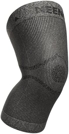 NEENCA Ultra-thin Knee Sleeve for Knee Pain, Lightest Knee Compression Sleeve with Graphene Ions Infused Fabric for Pain Relief, Swelling, Arthritis, Poor Circulation, Running, Sport.