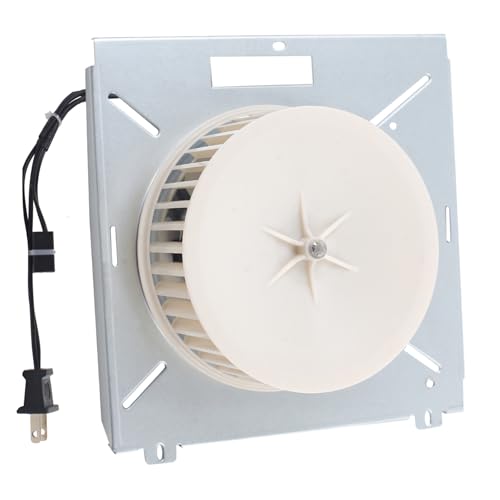 S97017703 Bathroom Exhaust Fan for Nutone, Broan 97017703 Bathroom Fan Motor Bath Fan 100 CFM Motor & Blower Wheel Compatible with 8814R Unit 8664RP 750/-R02,751/-R02,752,N750,763RL,769RL,671,672
