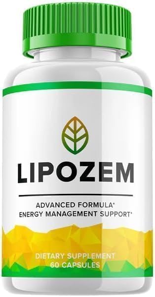 Lipo-zem Capsules - Lipozem Advanced Formula Supplement - Lypozem Natural Ingredients Reviews - 60 Capsules (Z)