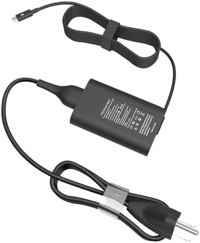 65W 60W Type C USB C Laptop Charger-for Dell Latitude Computer 5420 5520 5530 5540 3440 3540 5440 e5430 5290 5320 7410 7420 7330 7340 7430 7440 7530 7275 7320 7390,XPS 13,Chromebook Power Cord Adapter