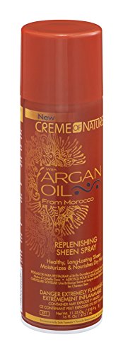 Creme Of Nature Argan Oil Sheen Spray 11.25 Ounce (333ml) (3 Pack)