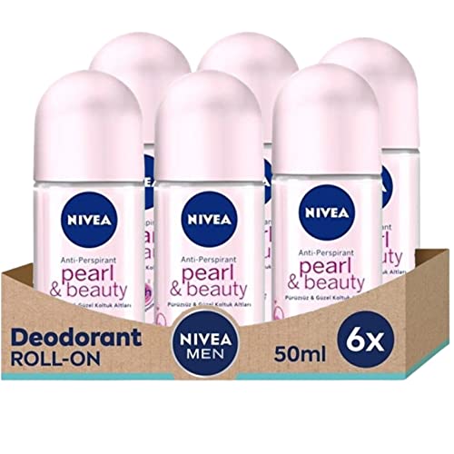 Nivea Women Deodorant Roll On Series Pacl Of 1-3-6 (Pearl&Beauty Roll On 6)