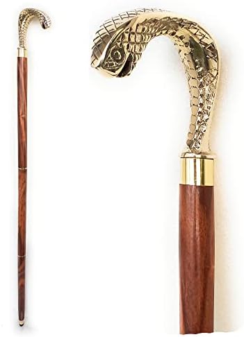 Walking Cane - Handmade,Wooden, Ergonomic, Stylish - Canes for Men, Cane for Women - Elderly Walking Sticks for Seniors, Unique, Wood