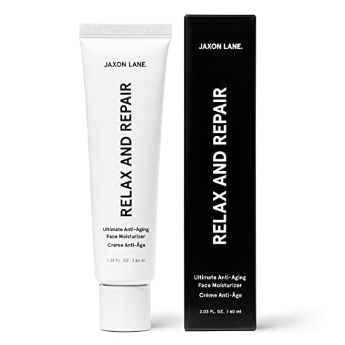 RELAX AND REPAIR Anti Aging Face Moisturizer for Men | Anti Wrinkle Cream for Face, Night Cream, Eye Cream with Niacinamide (Vitamin B3), Hyaluronic Acid, Vitamin E & Ceramides For Skin