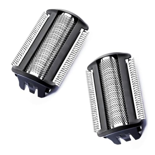 BG5025 Replacement Heads For Philips Norelco Bodygroom Series 7000,BG2000/40 Heads Compatible With Philips Bodygroom Series 5000 Series 3000 BG5025, BG7030, BG7040, BG2030, BG2040 2-Pack
