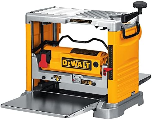 DEWALT Benchtop Planer, 15-Amp, 12-1/2-Inch, 3-Knife Cutter, 20,000 RPM, Corded (DW734)