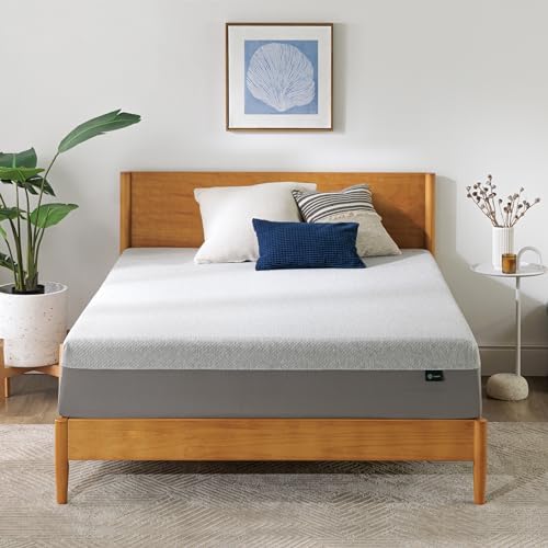 ZINUS 10 Inch Ultima Memory Foam Mattress [New Version], Queen, Fiberglass Free, Medium Firm Feel, Breathable Airflow Memory Foam, Certified Safe Foams & Fabric, Mattress in A Box
