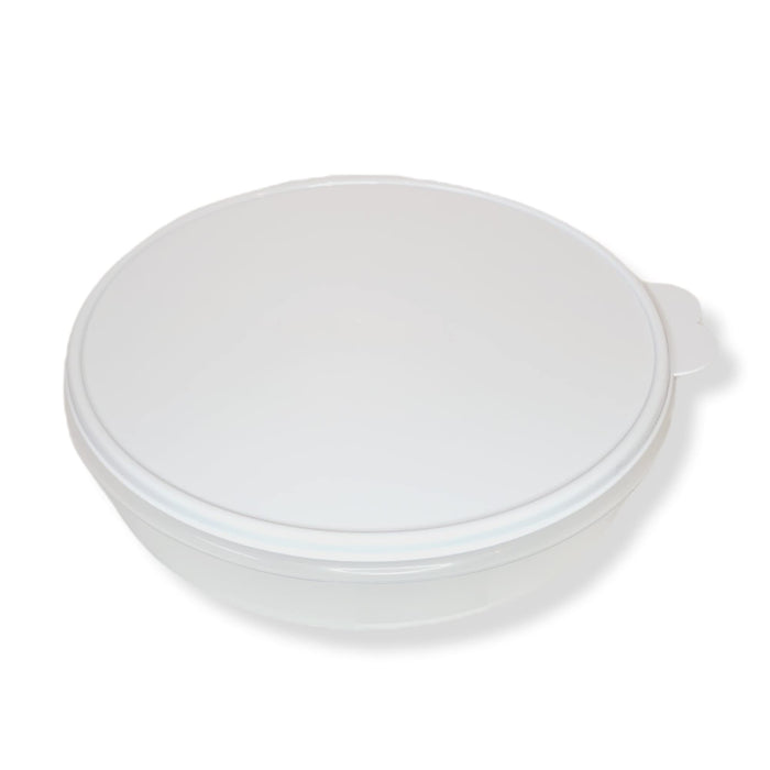 Tupperware 12" Round Pie Keeper Container Cloud White Seal