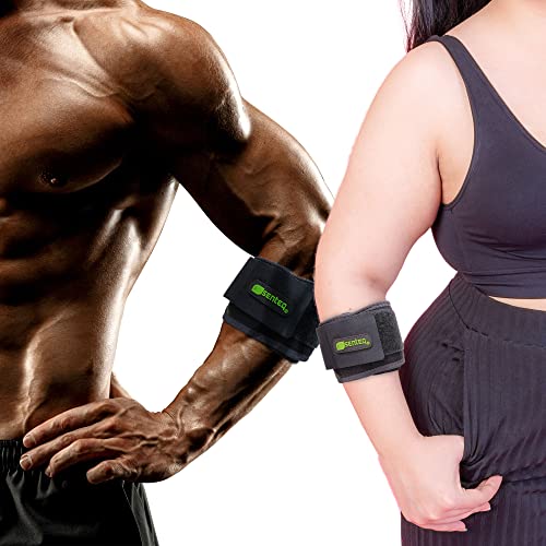 Elbow Brace Support Strap - Forearm Compression Sleeve, Tennis Elbow Brace for Men and Women, Fit Wrap Band for Weightlifting, Tennis, Golf Pressure Relief & Sports Injury Recovery, 1ct, XL