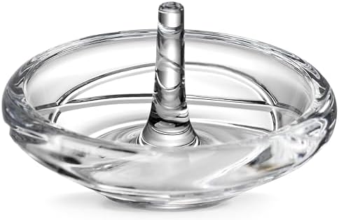 Lenox 837370 Adorn Crystal Ring Holder, 0.5 LB, Clear