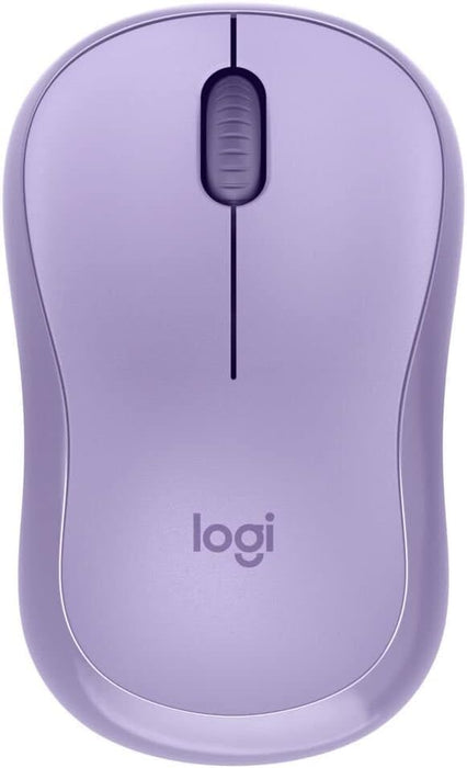 Logitech Silent Wireless Mouse, 2.4 GHz with USB Receiver, 1000 DPI Optical Tracking, 18-Month Battery, Ambidextrous, Compatible with PC, Mac, Laptop, Lavender (Renewed)