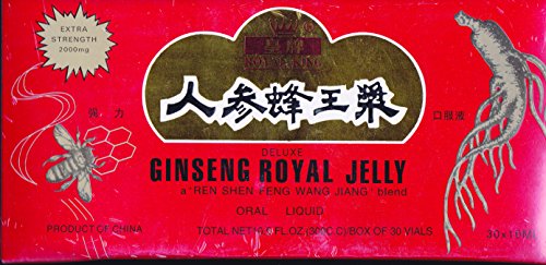 GINSENG Products Ginseng & Royal Jelly in A Honey Base 30 Vial, 0.02 PoundGET 20% OFF STOREWIDE!