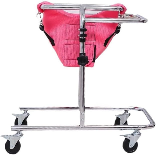 Children's Walking Frame, Adjustable Wheel Walker for Cerebral Palsy Kids, Assistive Equipment for 31.5-47.2in Junior Standing and Mobility Support