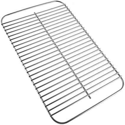 80631 Stainless Steel Grill Grate for Weber Go-Anywhere Charcoal and Gas Grill, Replaces 70211, 3634, 67195, 16" x 10"