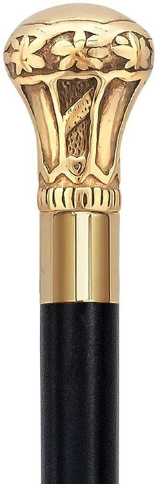 Replica of Bat Masterson Brass Knob Handle Walking Cane