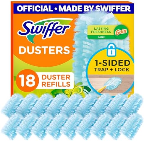 Dusters Multi-Surface Duster Refills for Cleaning, Gain Original Scent, 18 Count