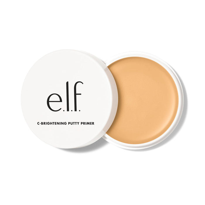 e.l.f. C-Brightening Putty Primer, Makeup Primer For Brightening & Evening Out Skin Tone, Enriched With Vitamin C, Universal Sheer (Packaging May Vary)