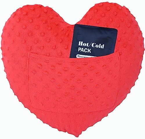 Heart Surgery Pillow for Open Heart Surgery After Bypass Coughing with Pocket Comfort Cushion Recovery Gifts Women Men Patients Minky Dot Red
