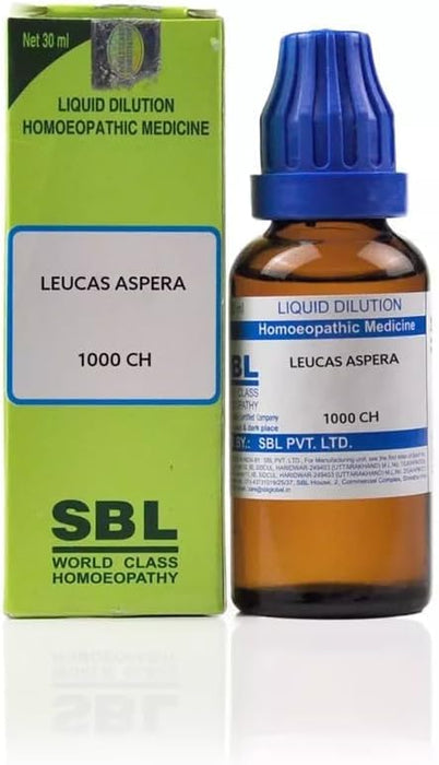 SBL Homeopathic Leucas Aspera 1M (1000 CH) (30ml)