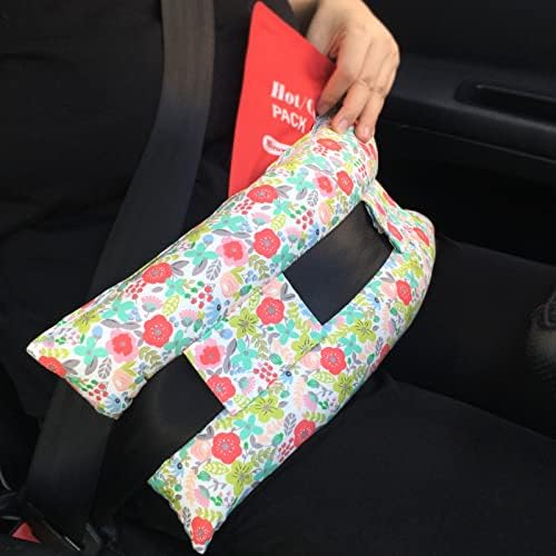 Hysterectomy Pillow Abdominal Post Surgery Pillows with Pocket Comfort for Ice Heat Packs Tummy Tuck Belly Incision Recovery Seatbelt Gifts Women Patients (Camellia)