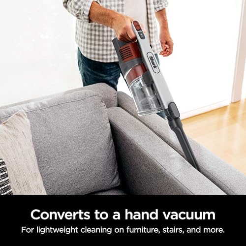 Shark Pet Pro Cordless Stick Vacuum with MultiFLEX, HEPA Filter, Lightweight, Powerful Suction, 40min Runtime, Removable Hand Vacuum, Includes Crevice Tool & Dusting Brush, UZ351H