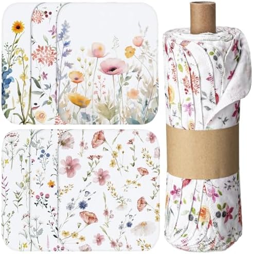 36 Pcs Cotton Cleaning Cloths, Washable Kitchen Dish Towels, 9. 84 x 11. 81 in