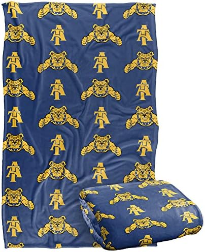 LOGOVISION Official Collegiate Logo Pattern Collection Silky Touch Super Soft Throw Blanket Collection