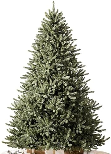 Balsam Hill 7.5 ft Unlit Classic Blue Spruce - Artificial Christmas Tree with 2,960+ Tips, Premium Stand, Storage Bag & Easy Assembly for Indoor Holiday Decorating