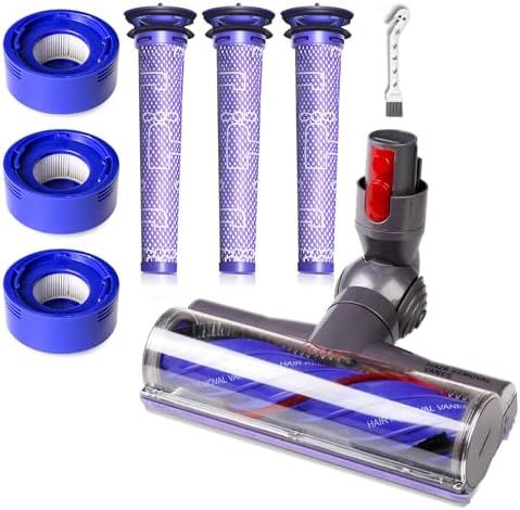 Replacement Head for Dyson V7 V8 Cyclone V10 V11 V15 and 6 Pack Filters for Dyson V7 V8