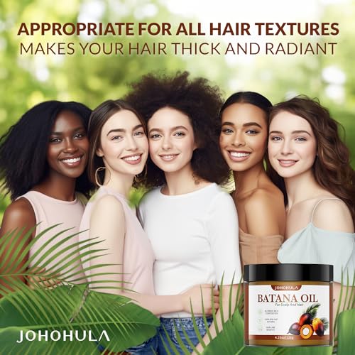 Johohula Pure Batana Oil for Hair Growth: Raw Batana Oil for Hair Loss Treatment Scalp Care for Men Women