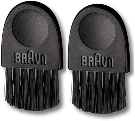 Shaving Brush - Braun 67030939 Basic Electric Shaver Cleaning Brush 6cm (2 pcs)