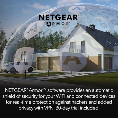 Netgear Nighthawk 5-Stream AX3600 Dual-Band WiFi 6 Router (up to 3.45Gbps) - RAX41