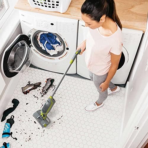 Shark VC205 VACMOP Pro Max Cordless Hard Floor Vacuum Mop with Disposable Pad Cleaning Solution, Shark Vc205 -Green / Gray (Renewed)