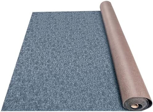 Happybuy 6 ft x 29.5 ft Grey Marine Carpet for Boats Waterproof - 0.18" Thick Indoor Outdoor Rug Carpet Roll for Home Patio Porch Deck