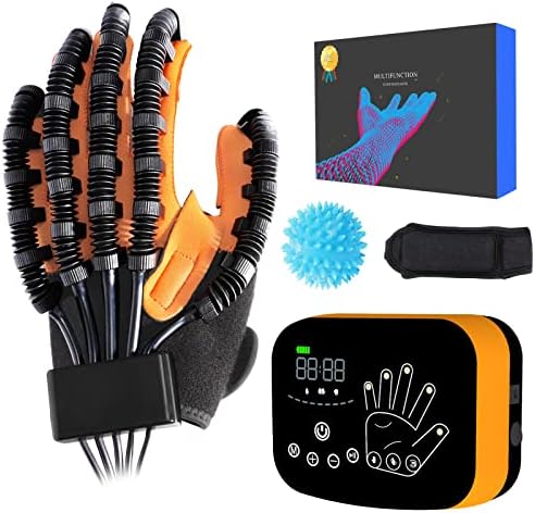 Upgraded Version of Hand Function Recovery Finger Trainer for Arthritis, Hemiplegia and Stroke Patients, Rehabilitation Robotic Gloves, Stroke Recovery Equipment